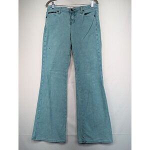 LEI Jeans Light Blue Corduroy Bell Bottom Flare Pants Women's Size 11